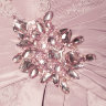 Короткое вечернее платье дымчато-розового оттенка ST031BXL