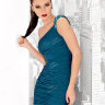 Вечернее короткое платья синего цвета BB100B