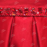 Короткое вечернее платье красного цвета BB434B