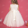 Детское белое платье с пышной юбкой HB024D