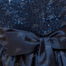 Короткое вечернее платье темно синего цвета BB108B