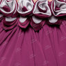 Вечернее длинное платье брусничного цвета BB458B